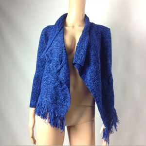  Planet Gold Girls Cardigan Knit Asymmetrical S